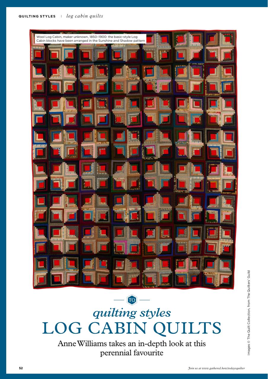 Today’s Quilter Preview Pages