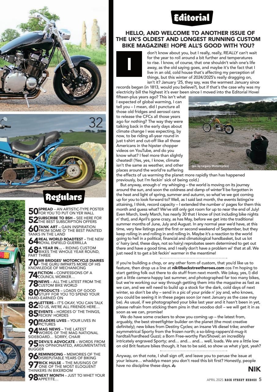 Back Street Heroes Preview Pages