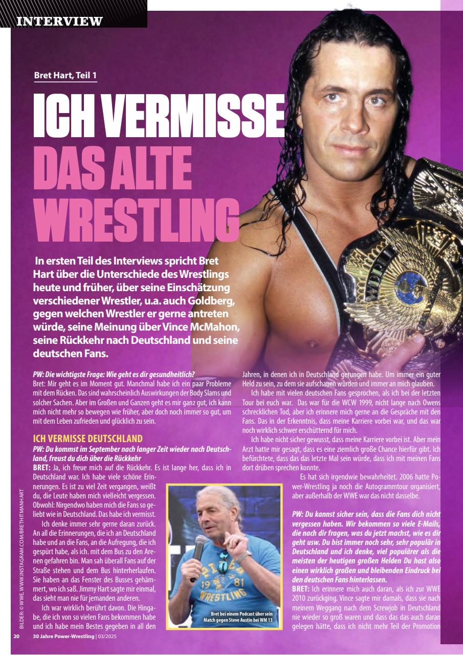 Power-Wrestling Preview Pages