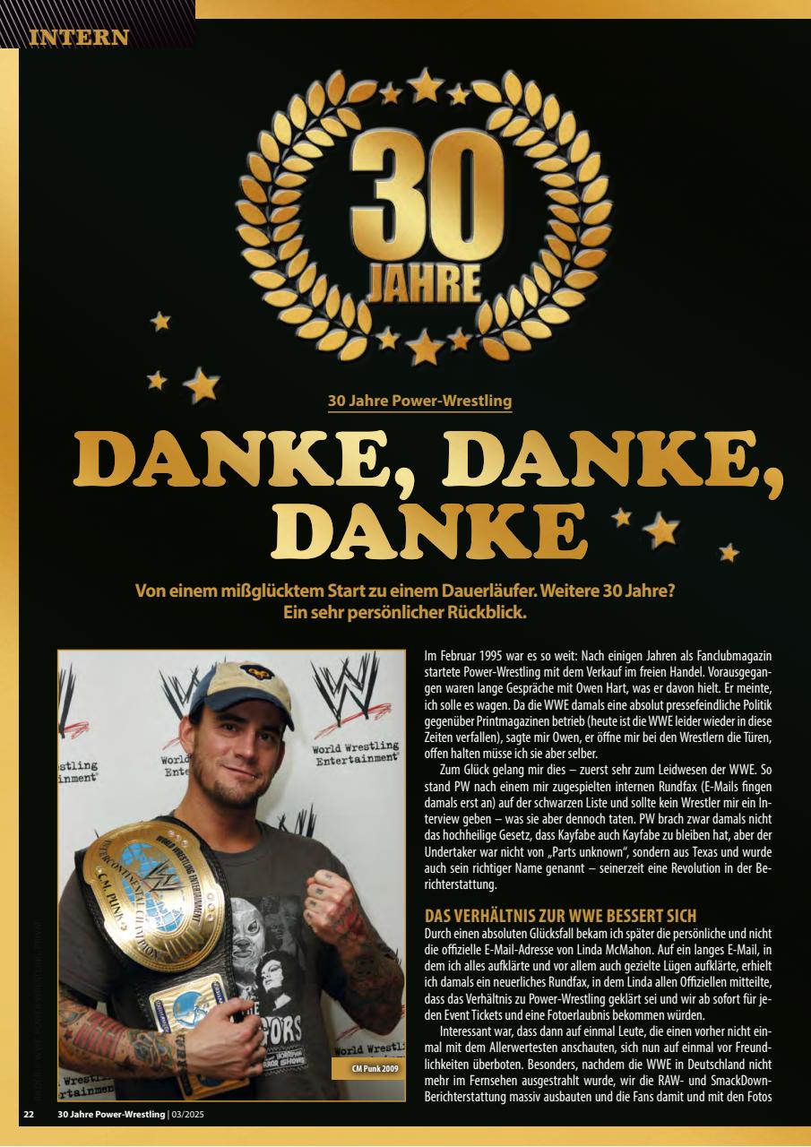 Power-Wrestling Preview Pages