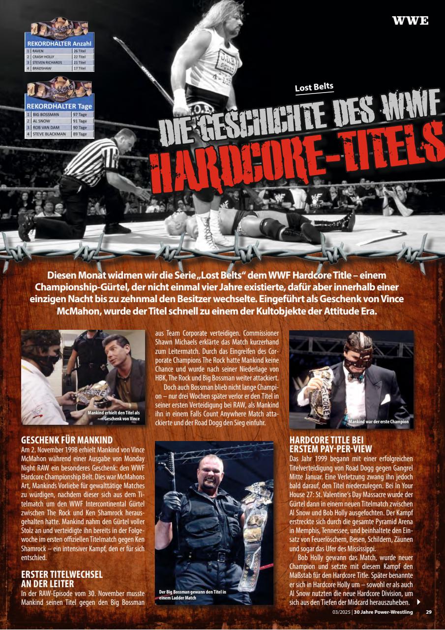 Power-Wrestling Preview Pages