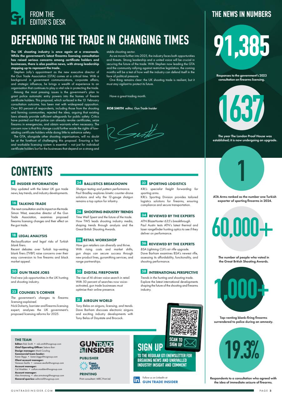 Gun Trade Insider Preview Pages