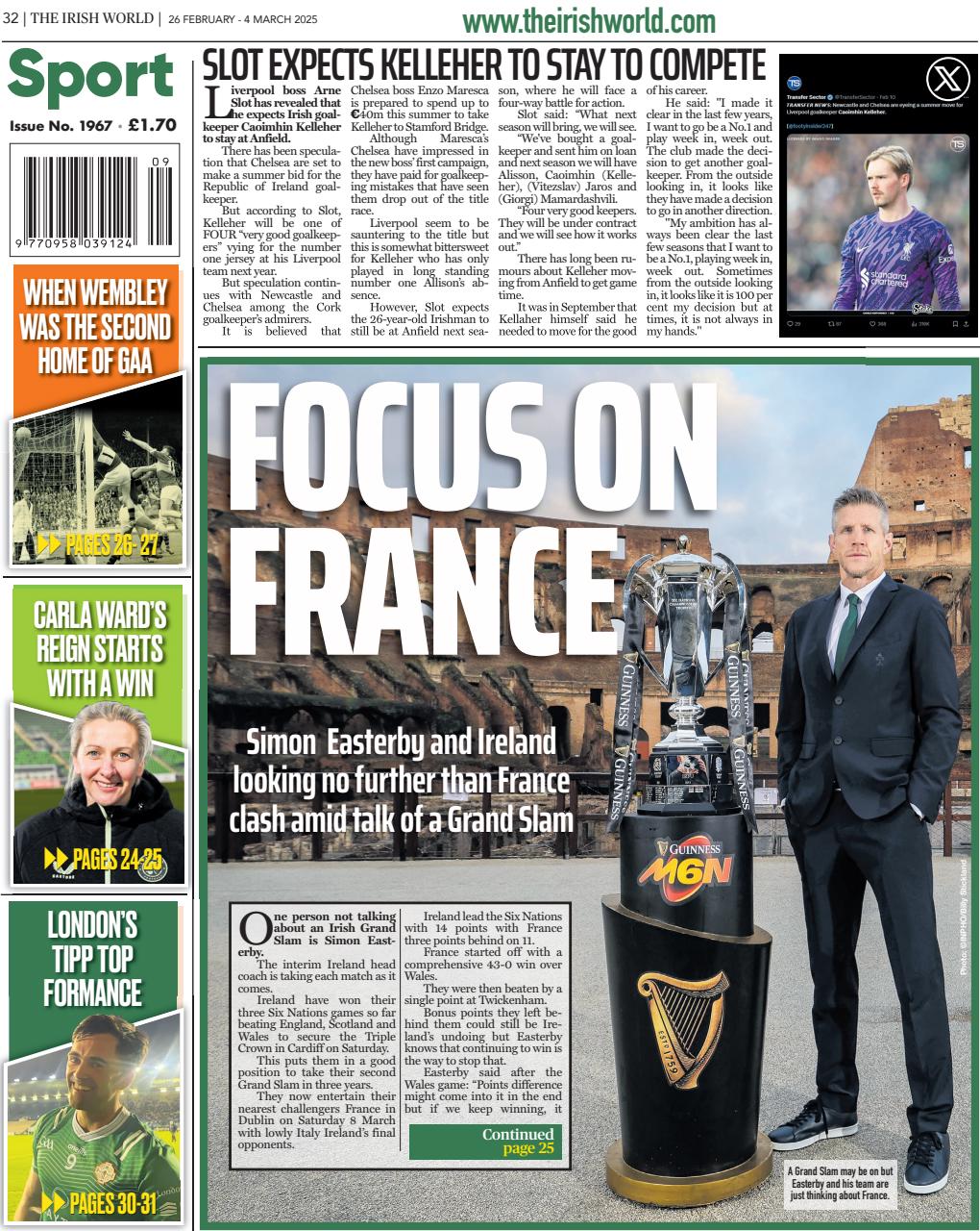 Irish World Preview Pages