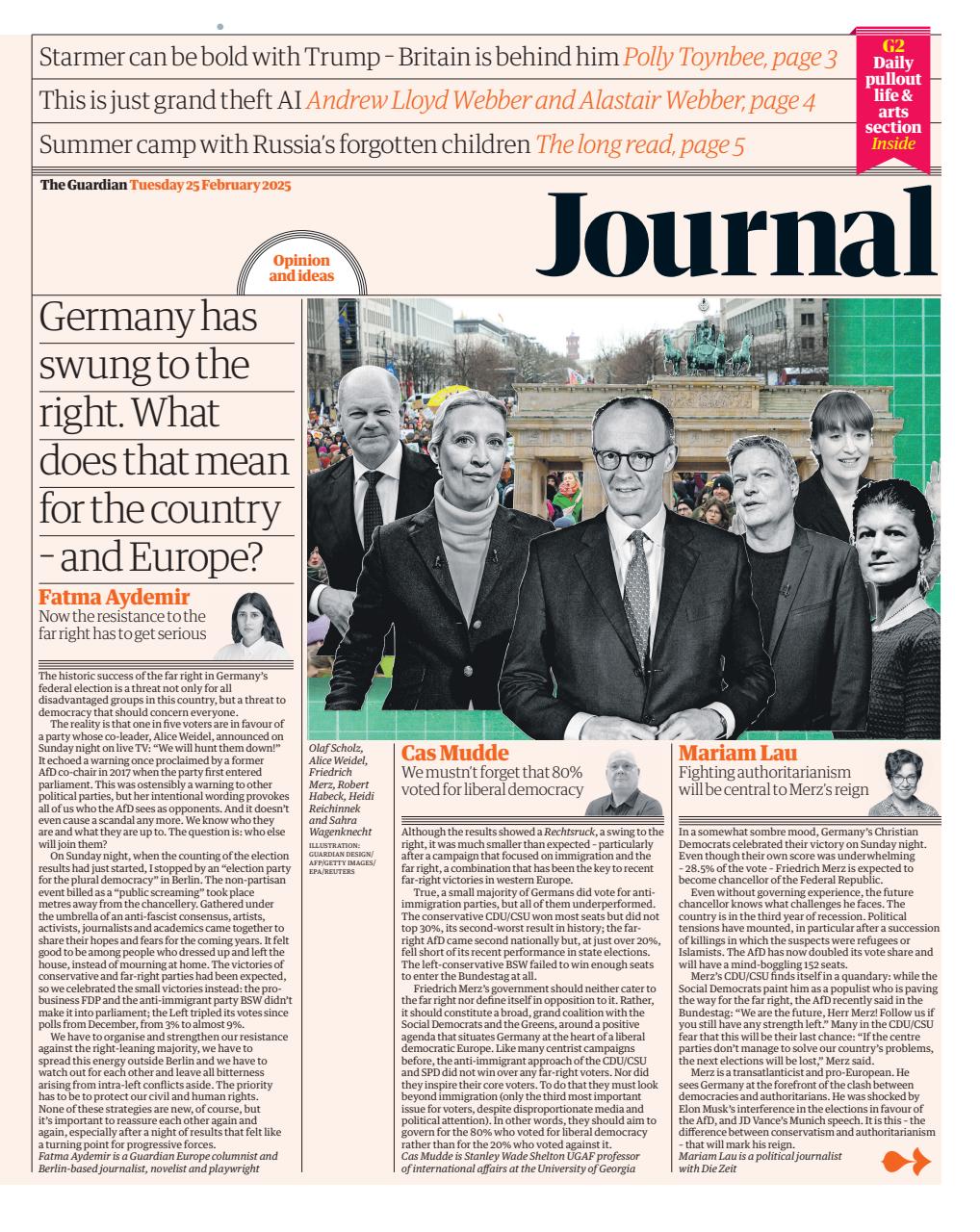 The Guardian Newspaper Preview Pages