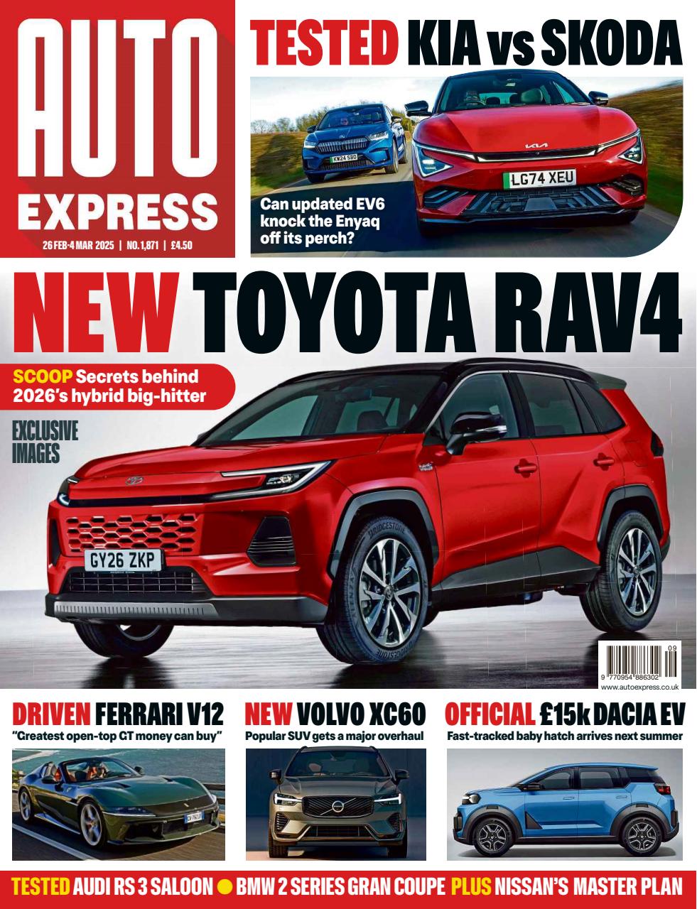 Auto Express Preview Pages