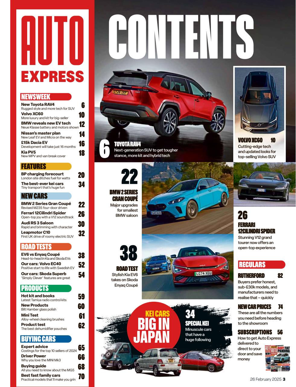 Auto Express Preview Pages