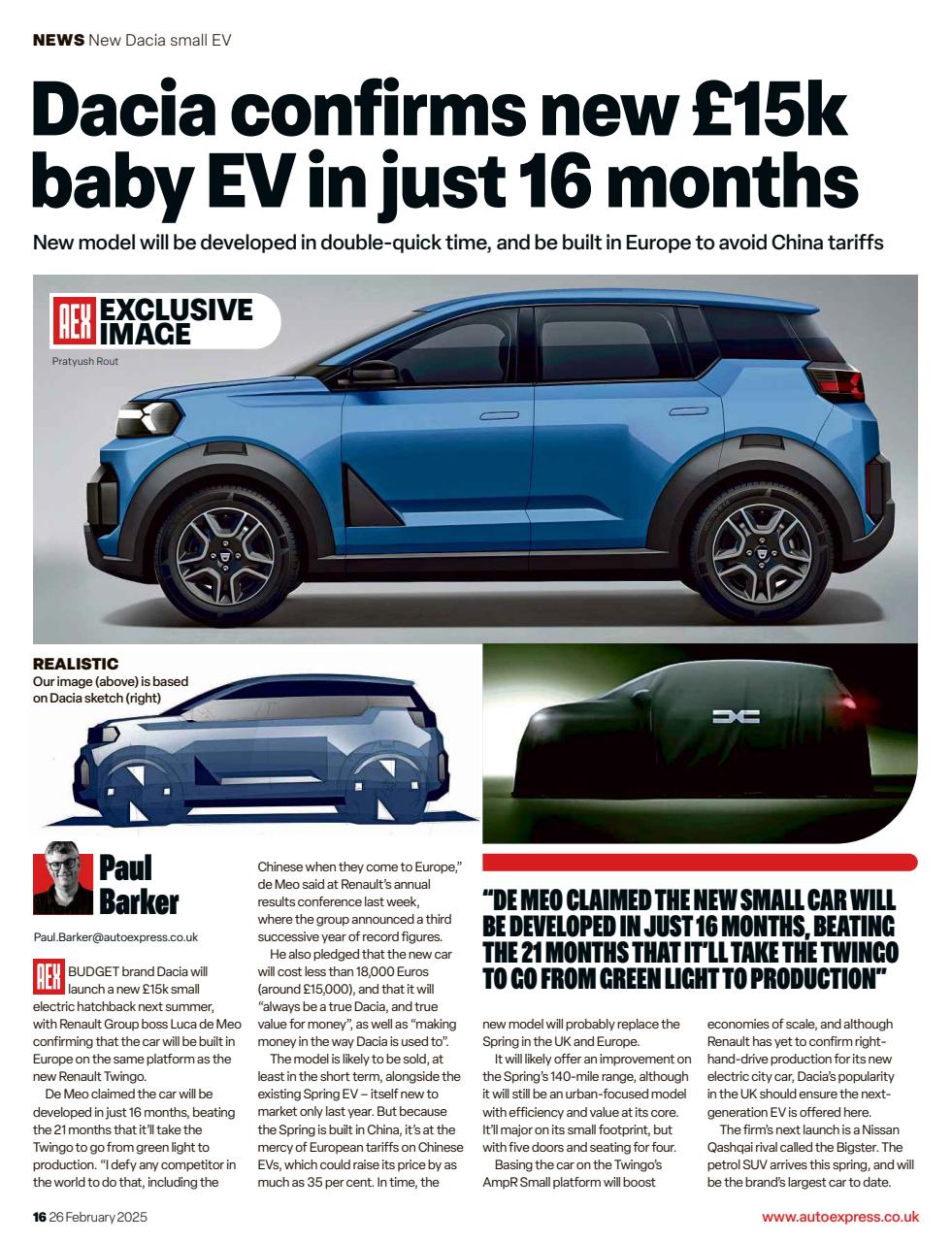 Auto Express Preview Pages
