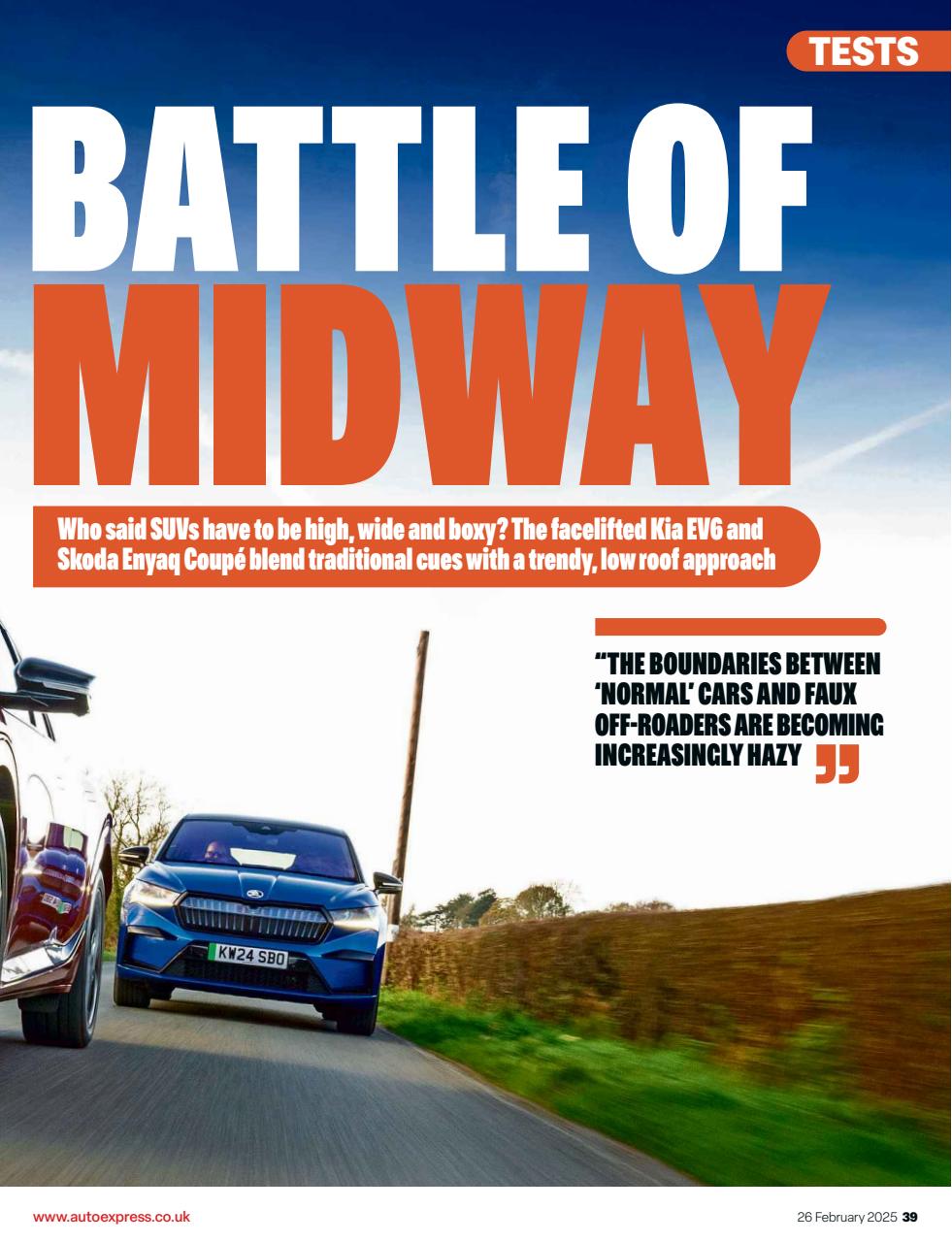 Auto Express Preview Pages