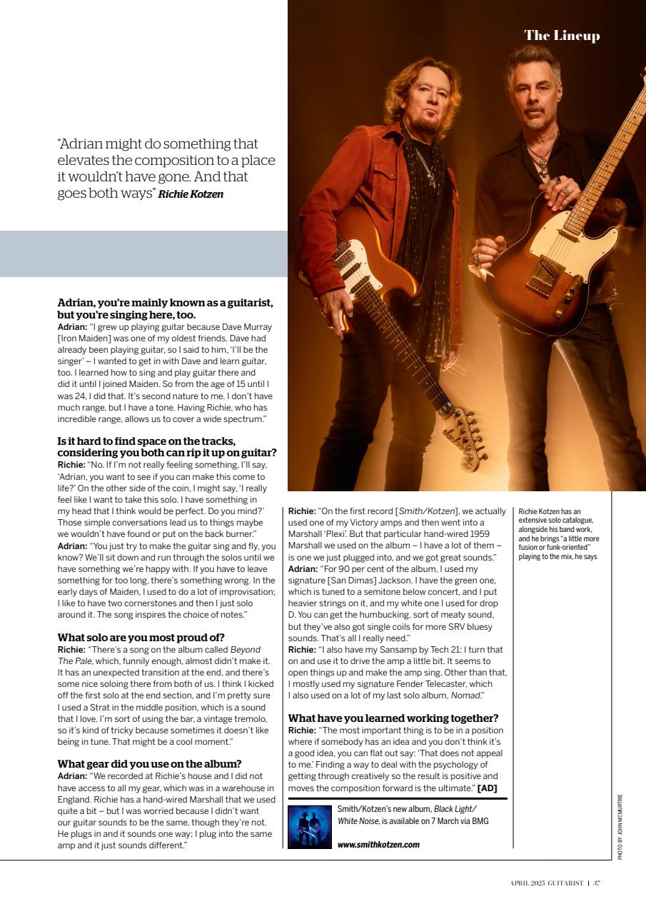 Guitarist Preview Pages