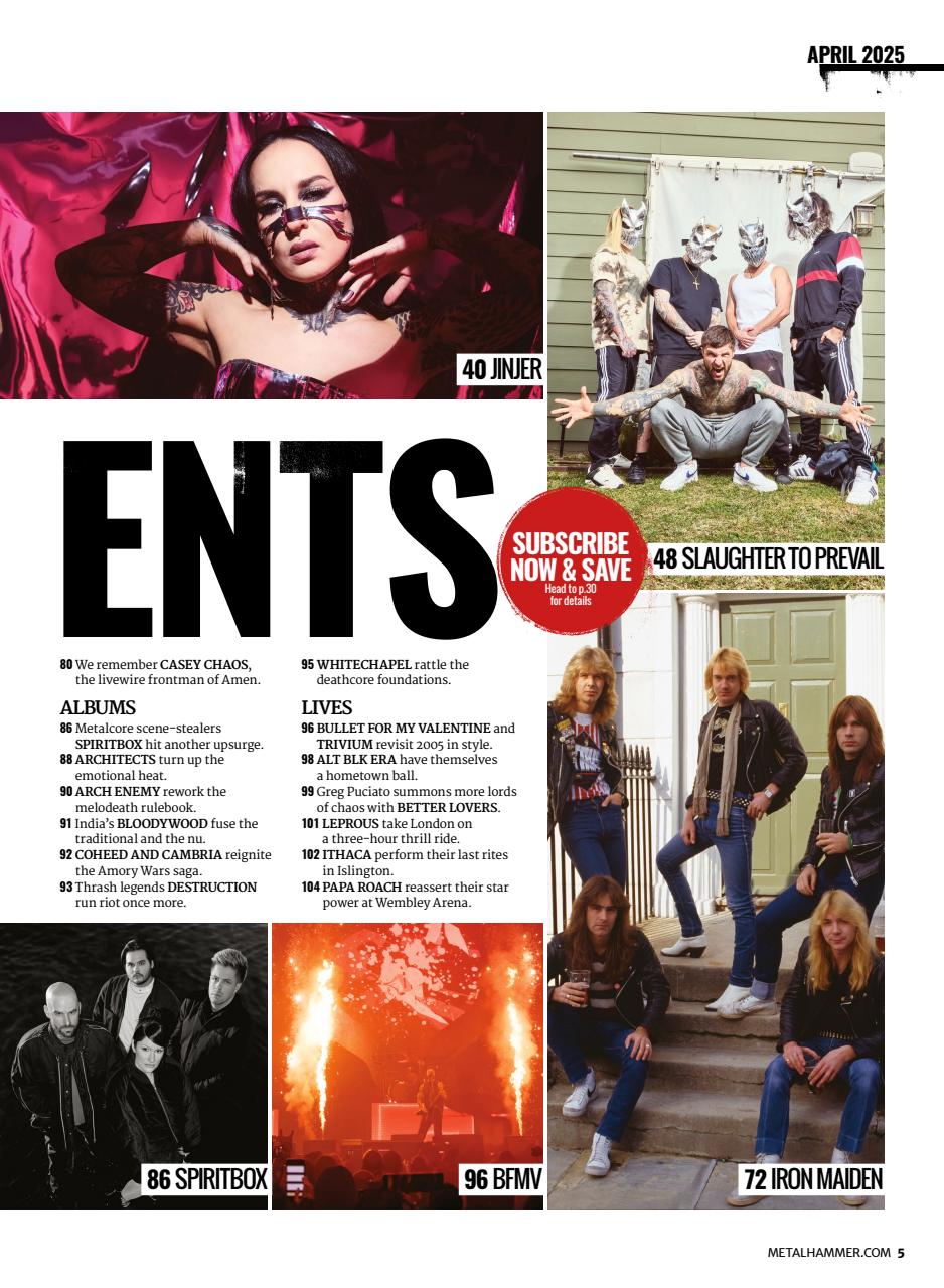 Metal Hammer Preview Pages