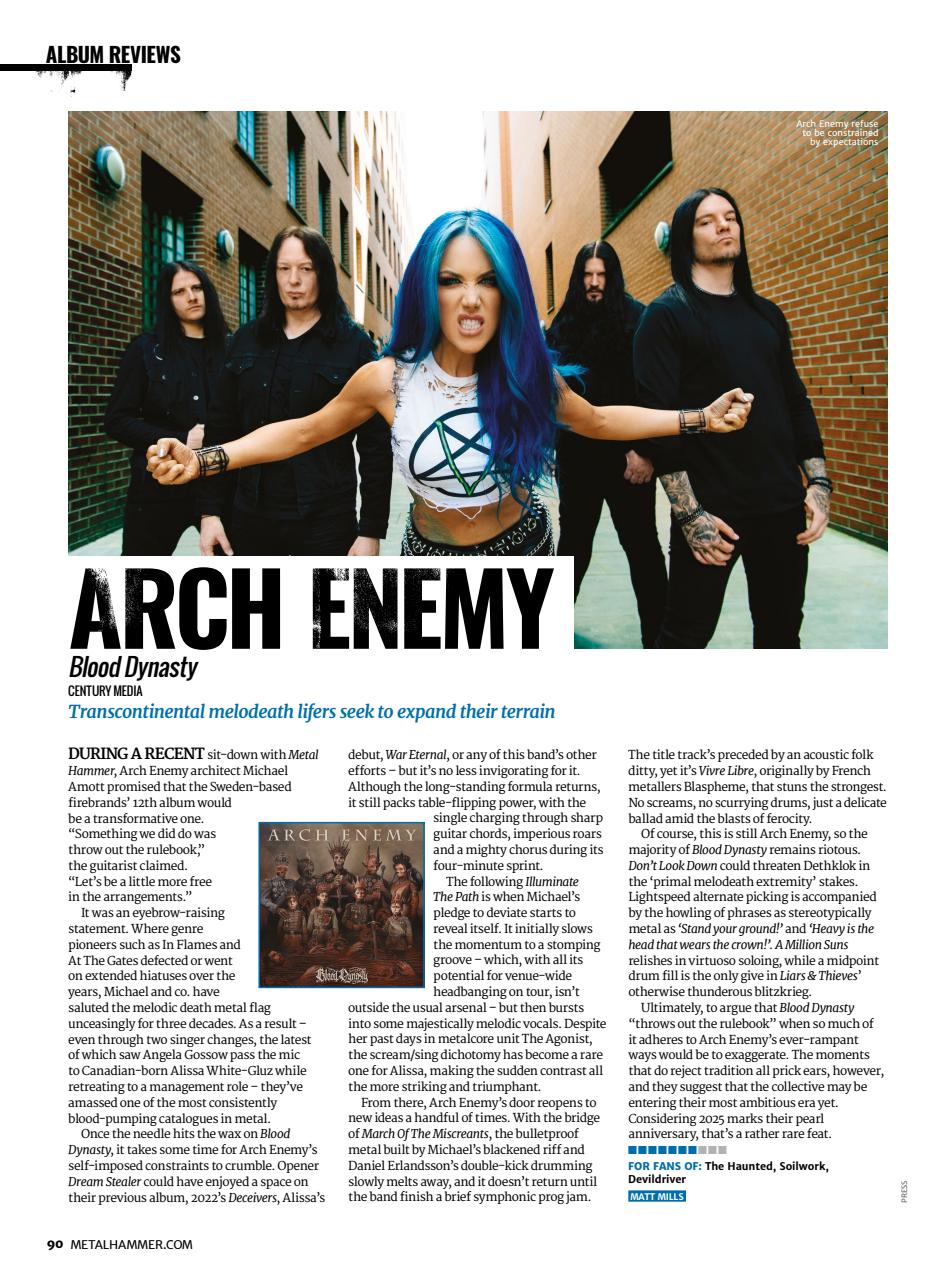 Metal Hammer Preview Pages