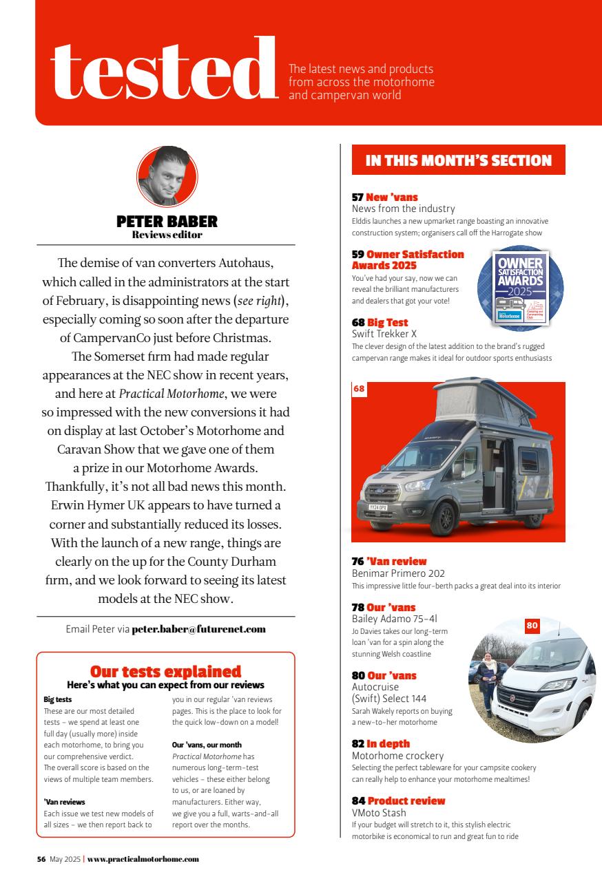 Practical Motorhome Preview Pages
