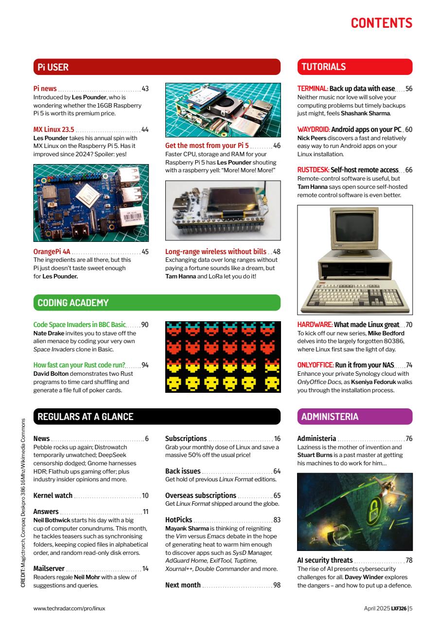 Linux Format Preview Pages