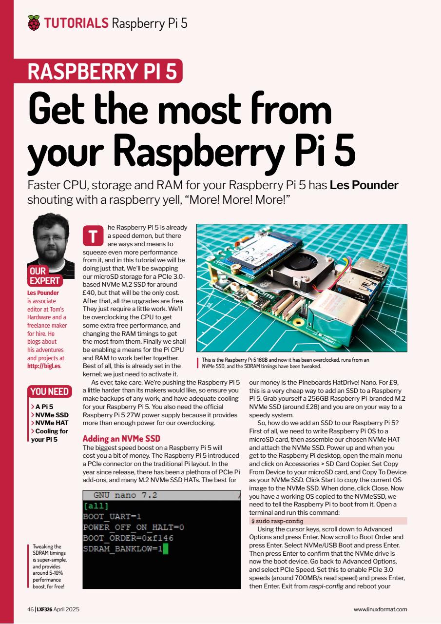 Linux Format Preview Pages