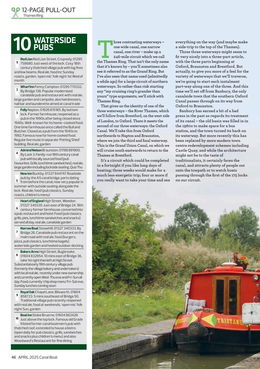 Canal Boat Preview Pages