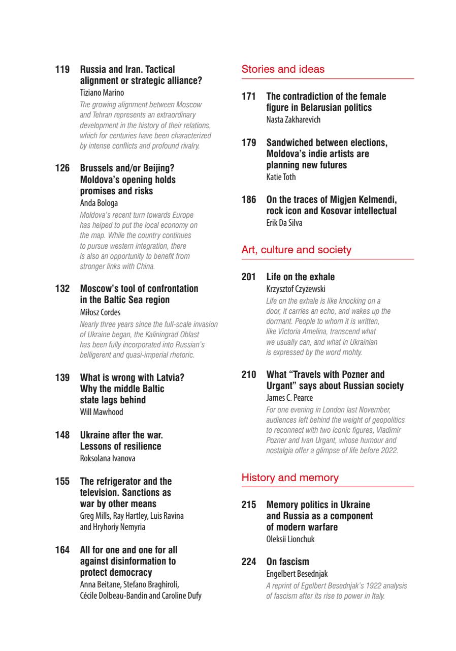 New Eastern Europe Preview Pages