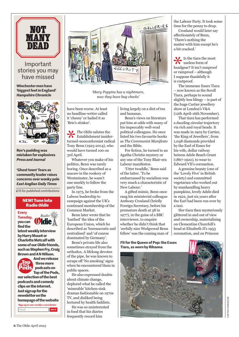 The Oldie Preview Pages