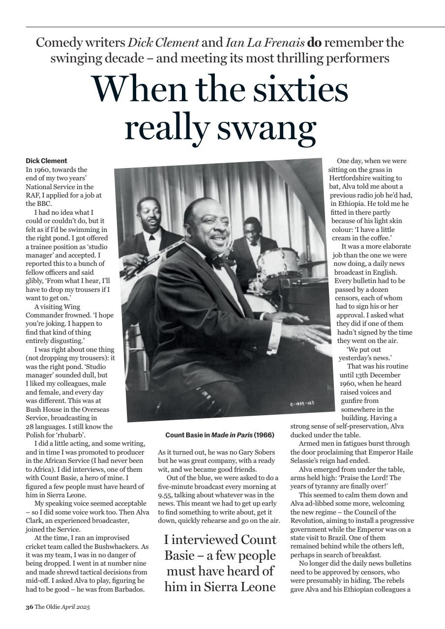 The Oldie Preview Pages