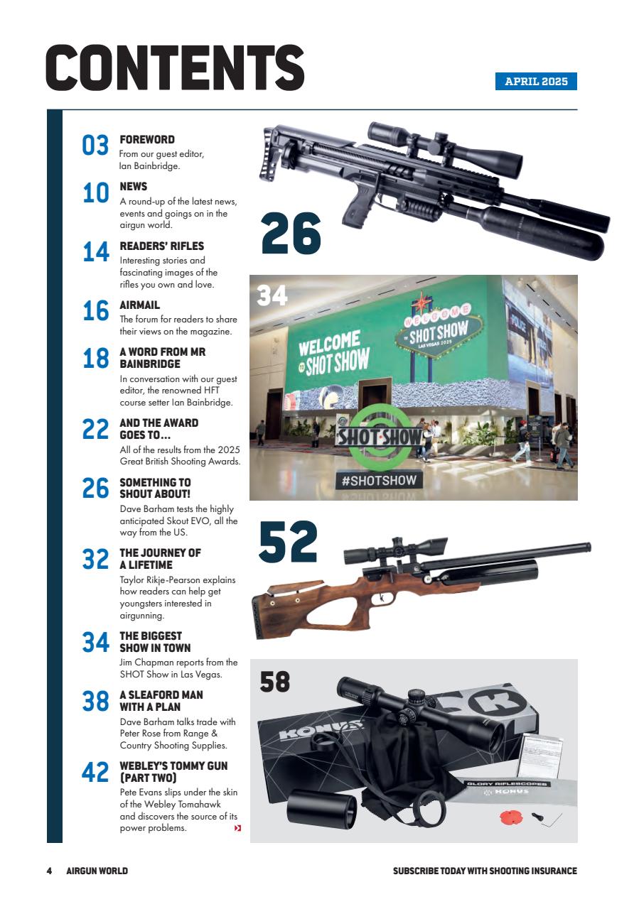 Airgun World Preview Pages