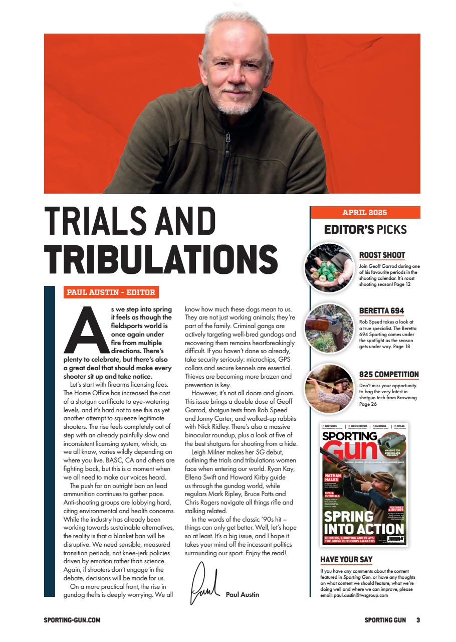 Sporting Gun Preview Pages