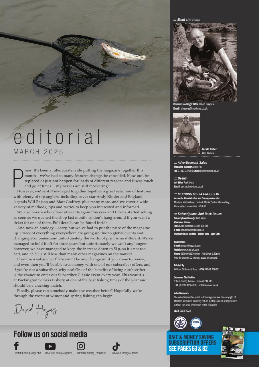 Match Fishing Preview Pages