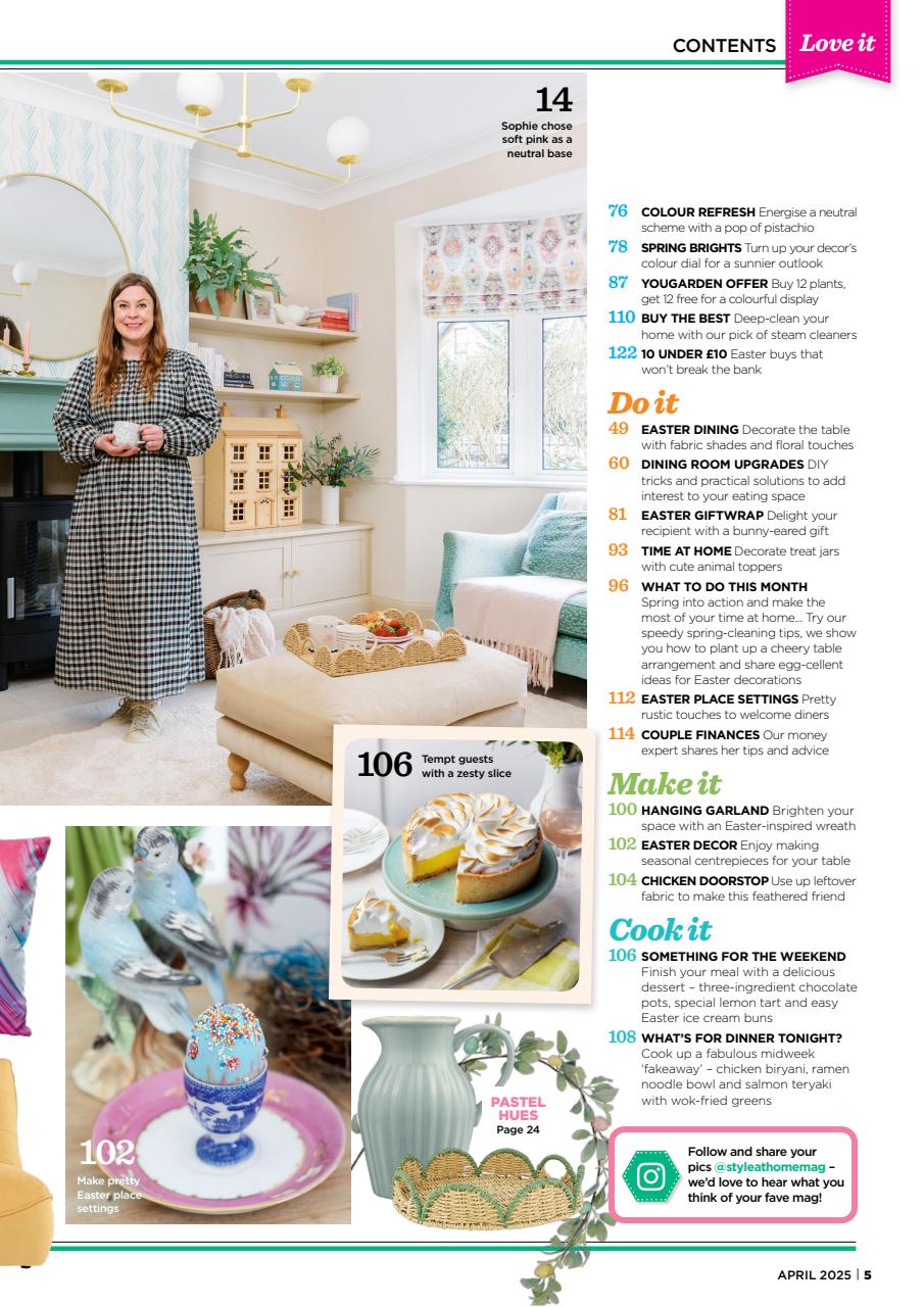 Style at Home Preview Pages