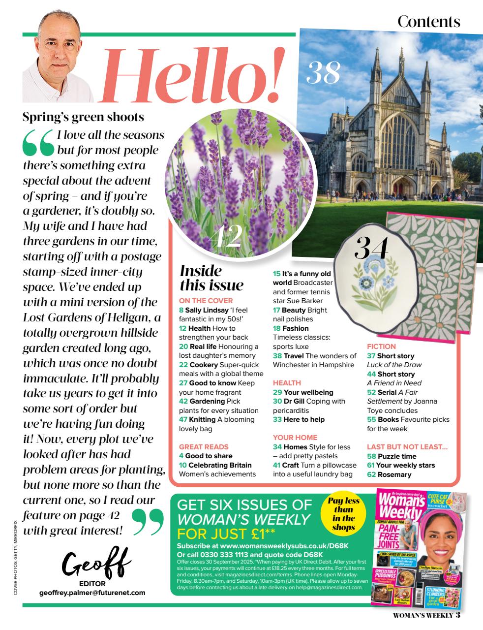 Woman's Weekly Preview Pages