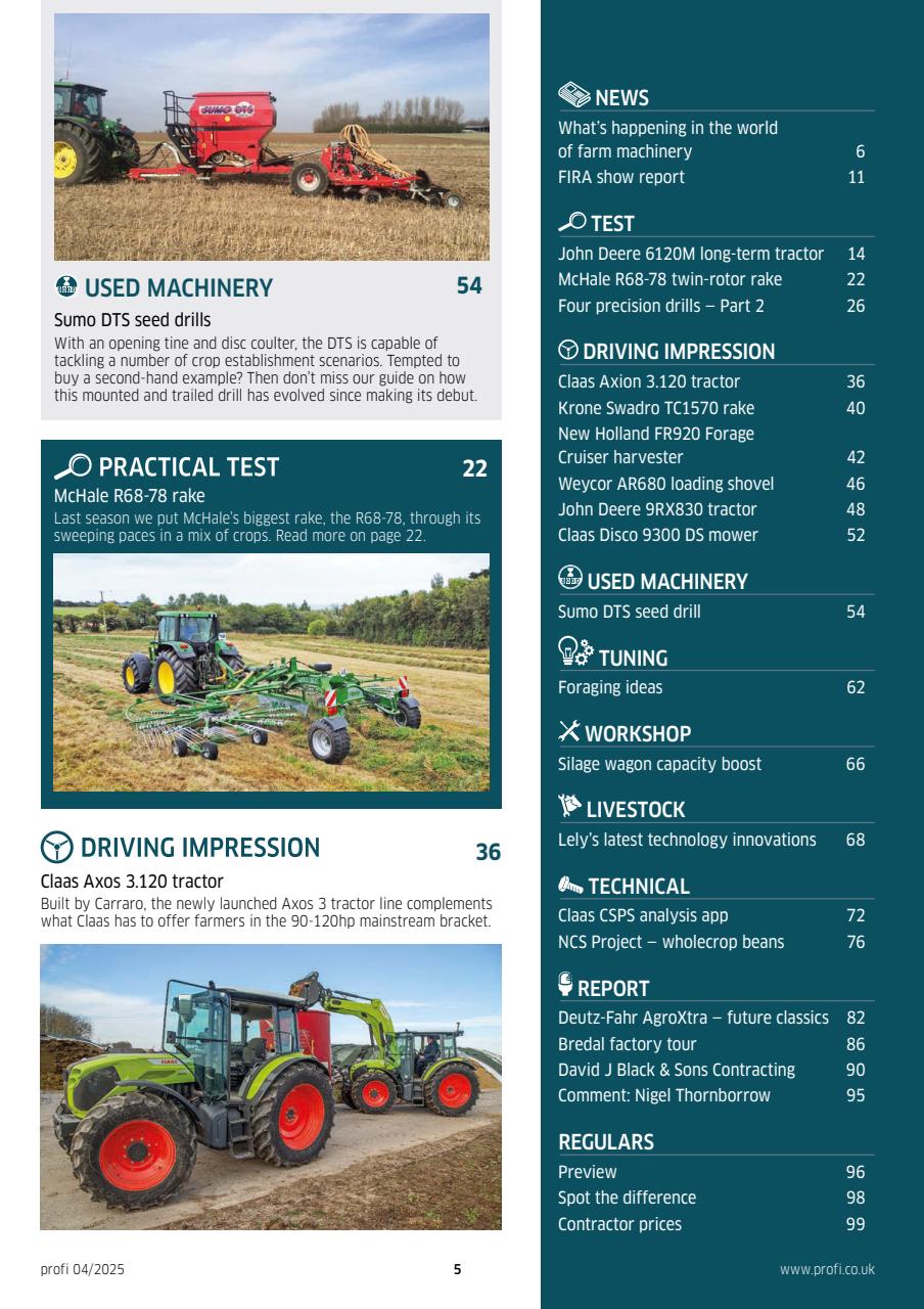 Profi International Preview Pages