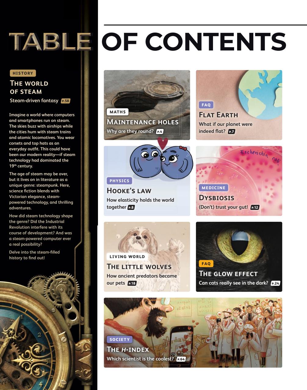 OYLA Magazine Preview Pages