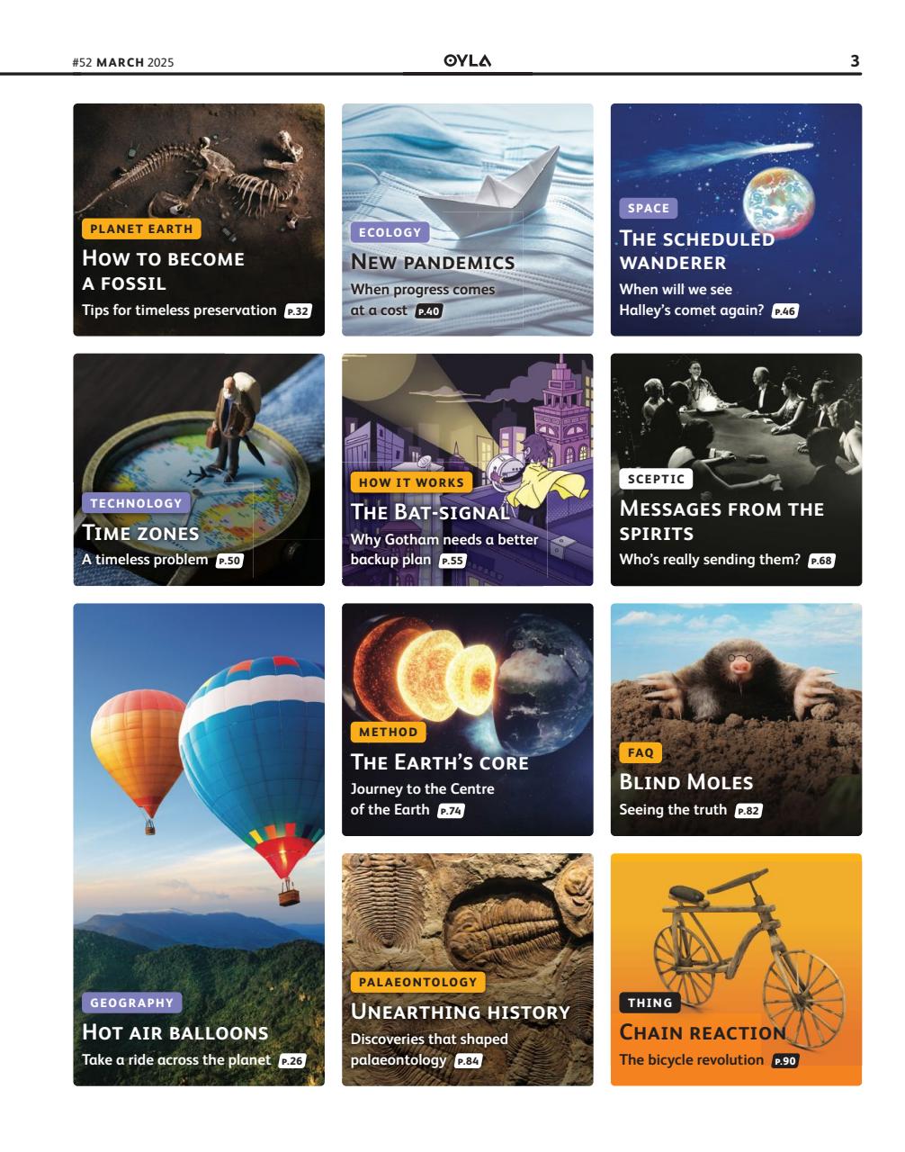 OYLA Magazine Preview Pages