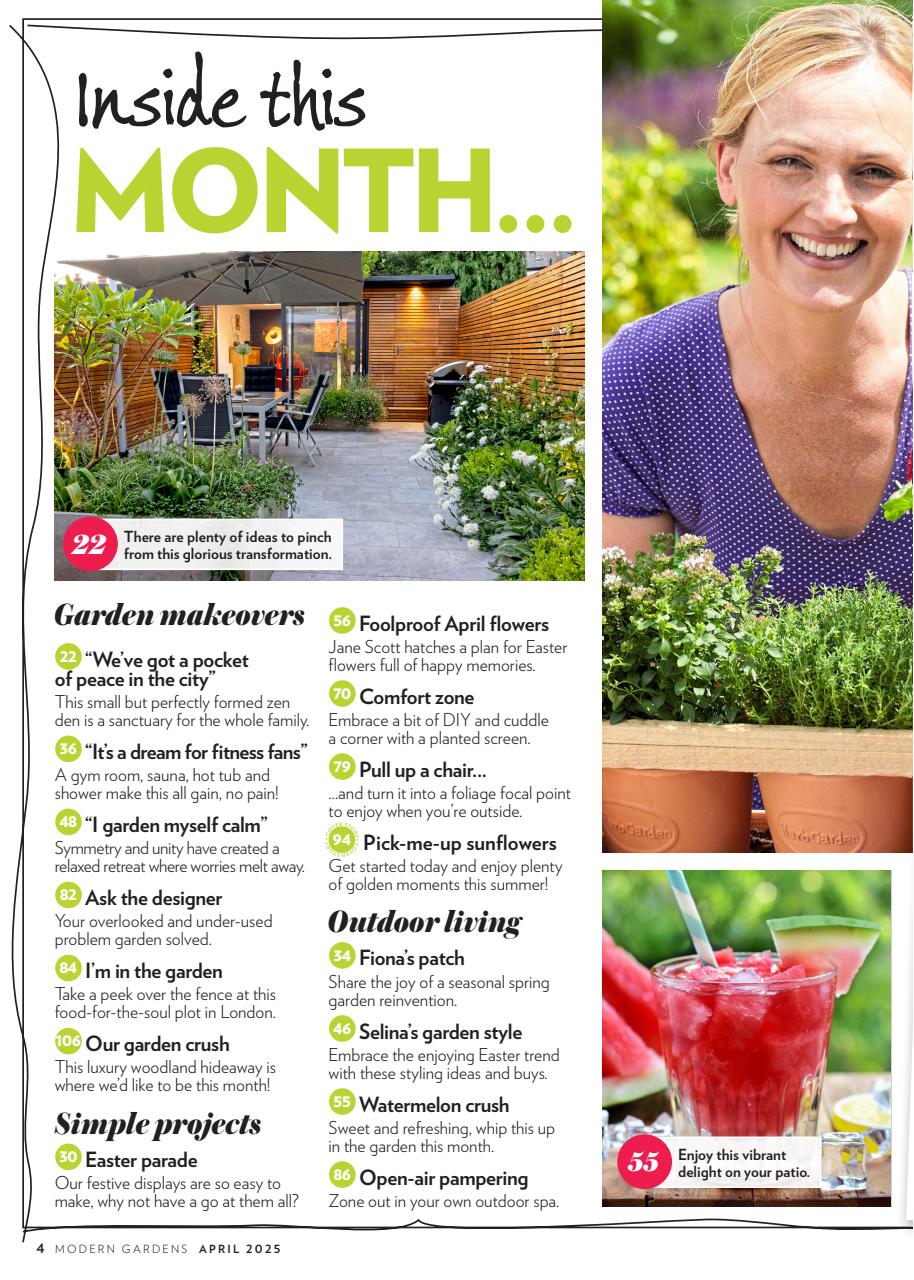 Modern Gardens Preview Pages