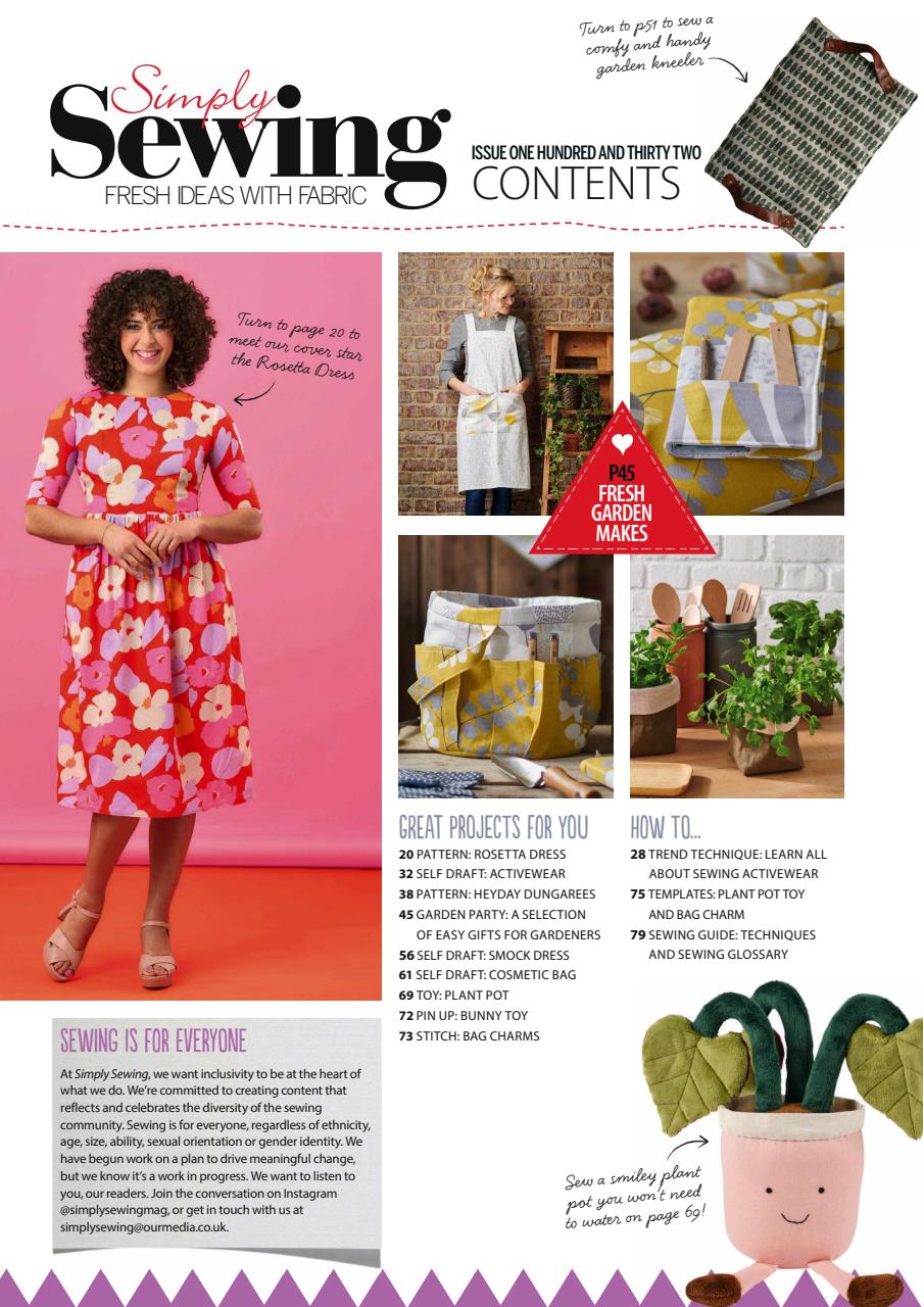 Simply Sewing Preview Pages