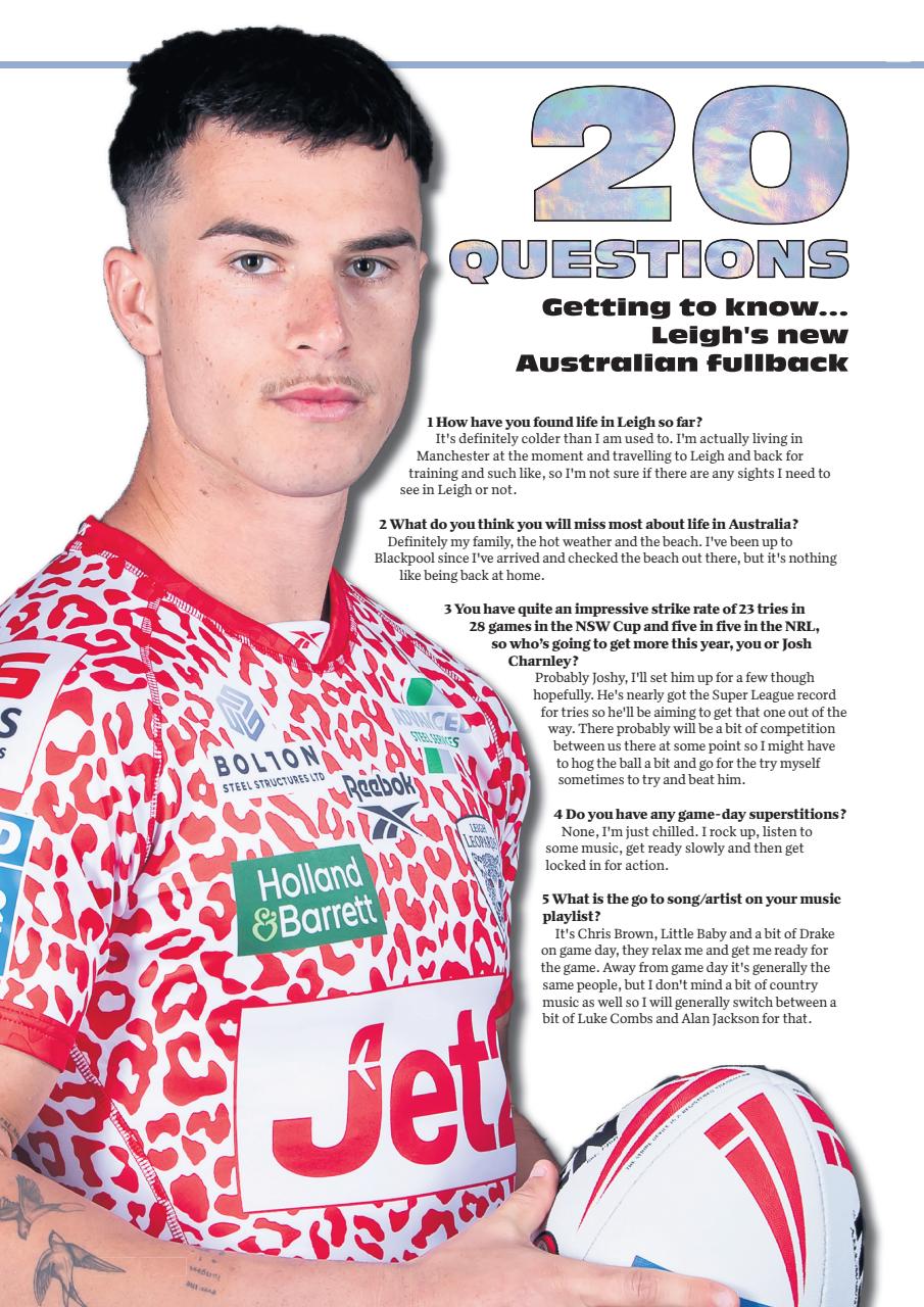 Rugby League World Preview Pages