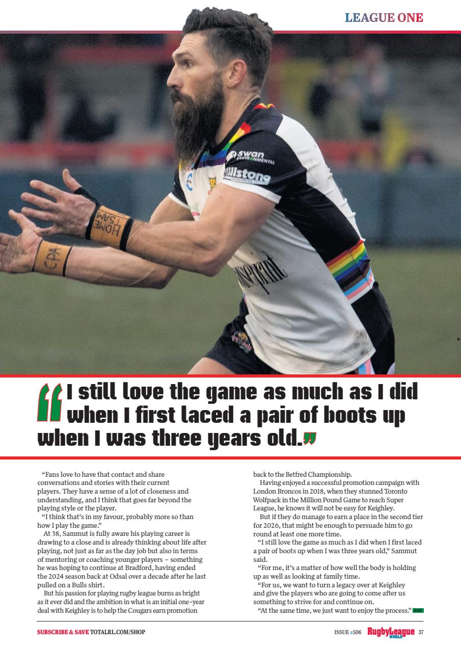 Rugby League World Preview Pages