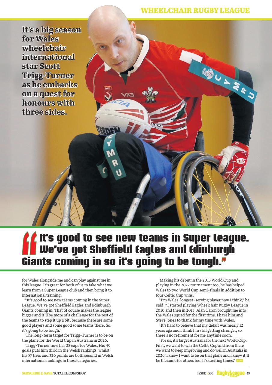 Rugby League World Preview Pages