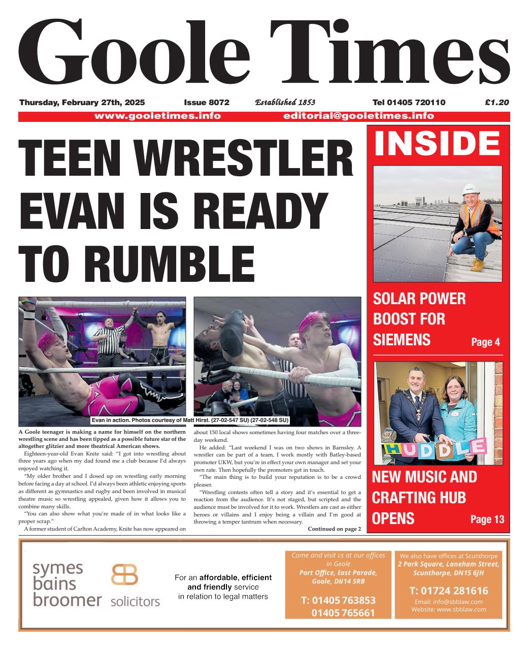Goole Times Preview Pages