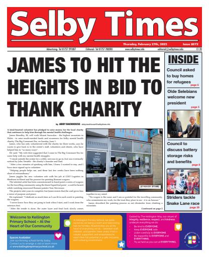 Selby Times issue 