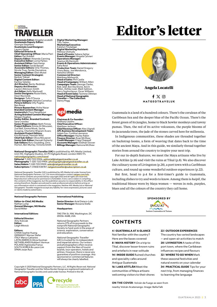 National Geographic Traveller UK Preview Pages