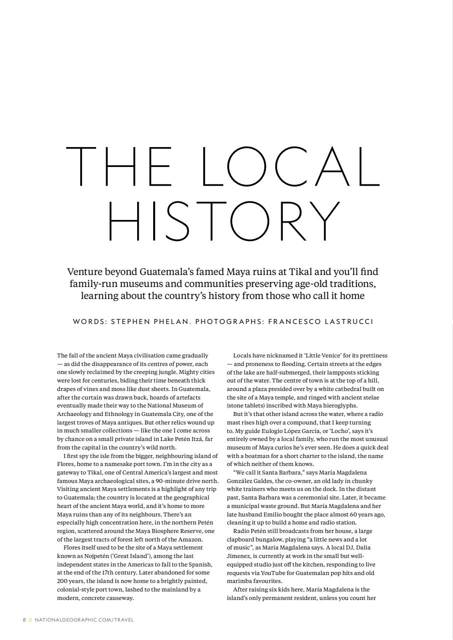 National Geographic Traveller UK Preview Pages