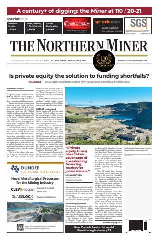 The Northern Miner issue March 2025, Vol 111 Issue 3