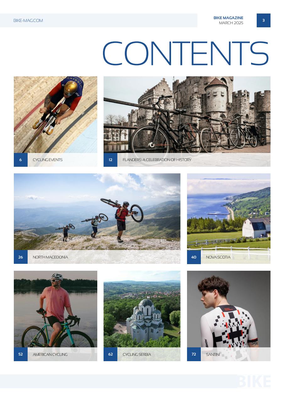 BIKE Magazine Preview Pages