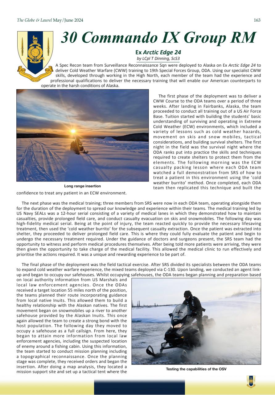 Globe & Laurel Preview Pages