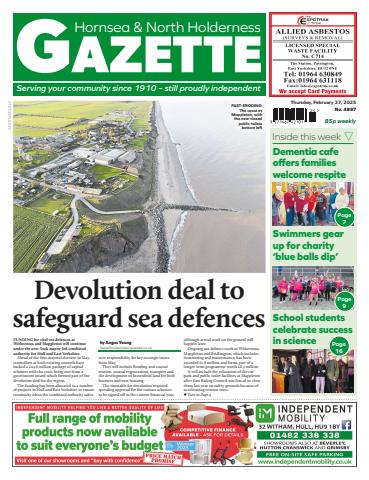 Hornsea Gazette February 27, 2025 issue Hornsea Gazette February 27, 2025