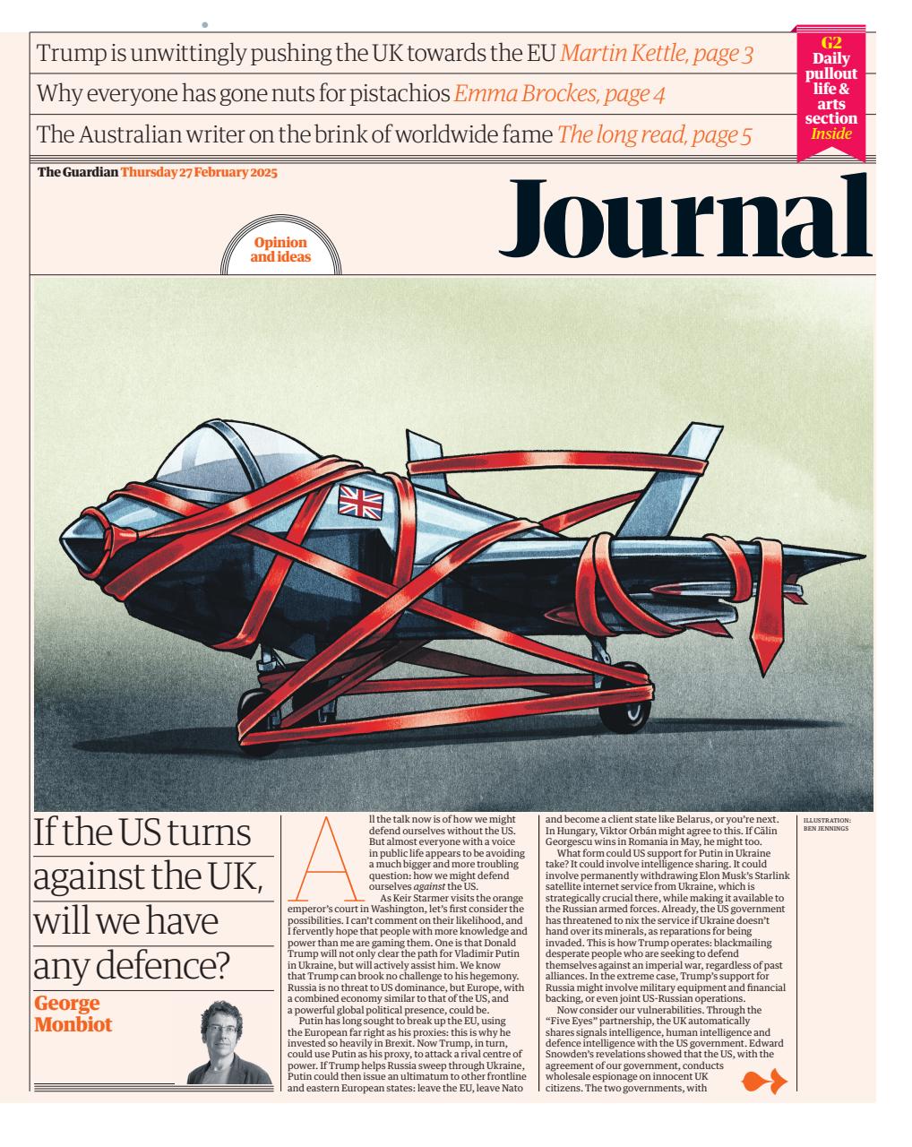 The Guardian Newspaper Preview Pages