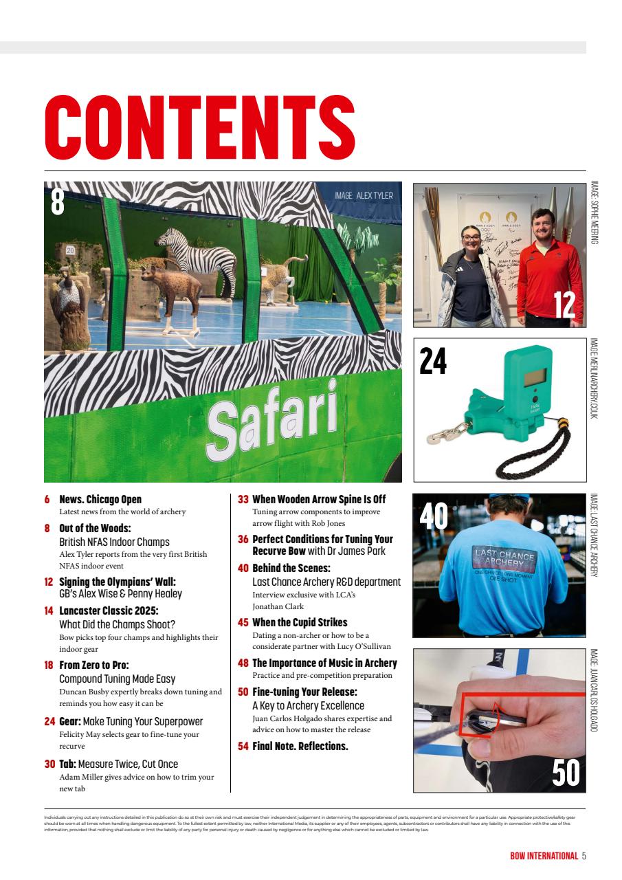 Bow International Preview Pages