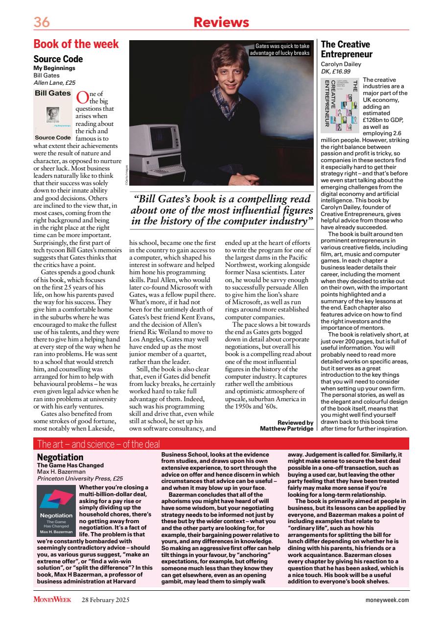 MoneyWeek Preview Pages