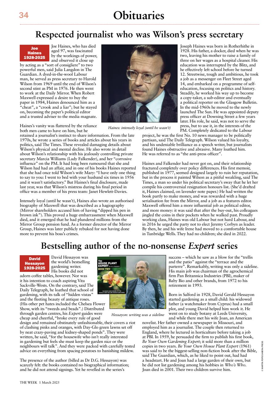 The Week Preview Pages