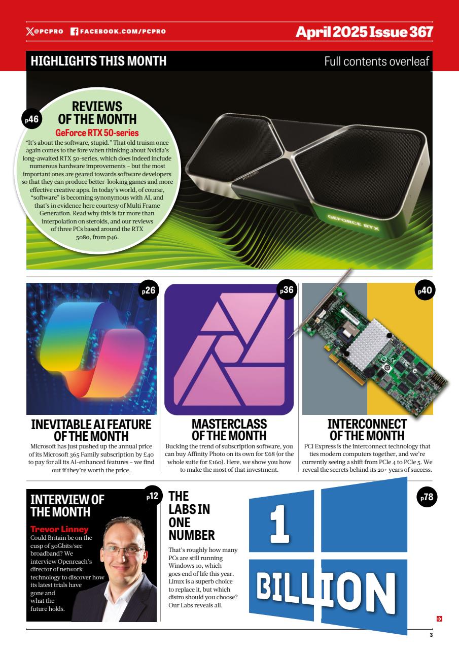 PC Pro Preview Pages