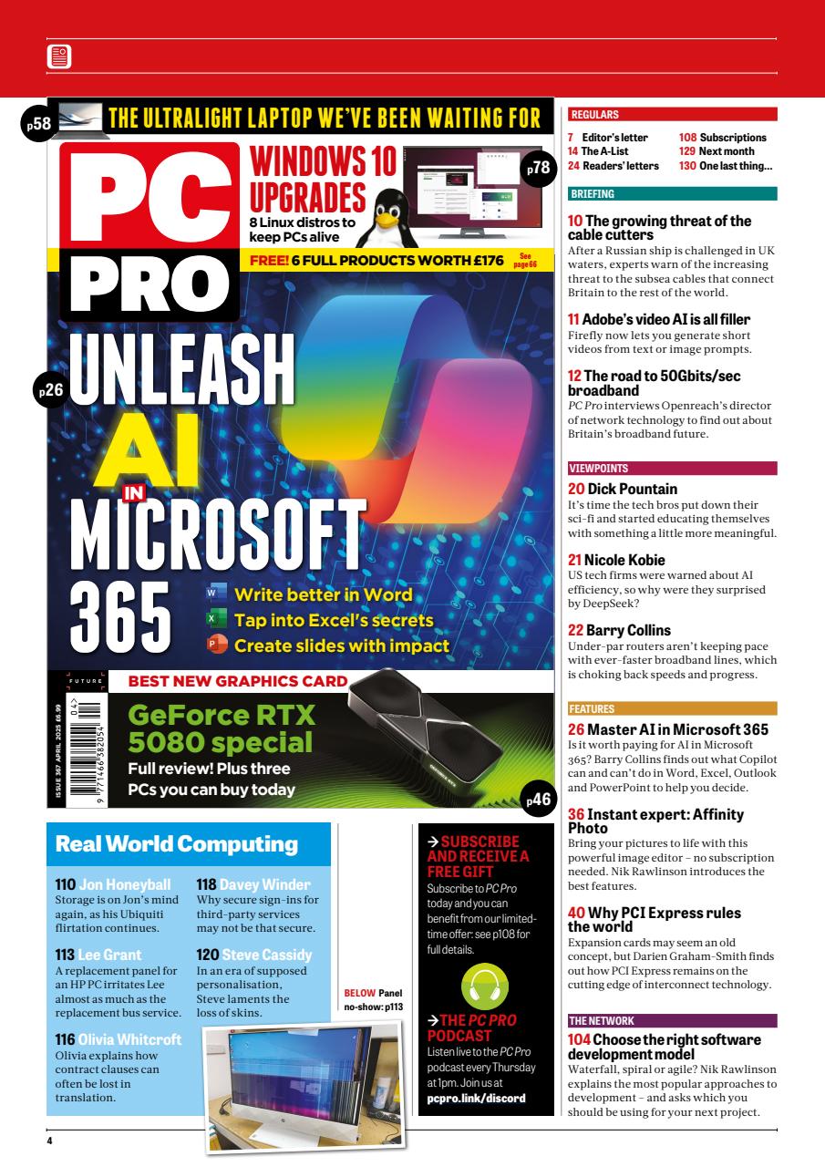 PC Pro Preview Pages
