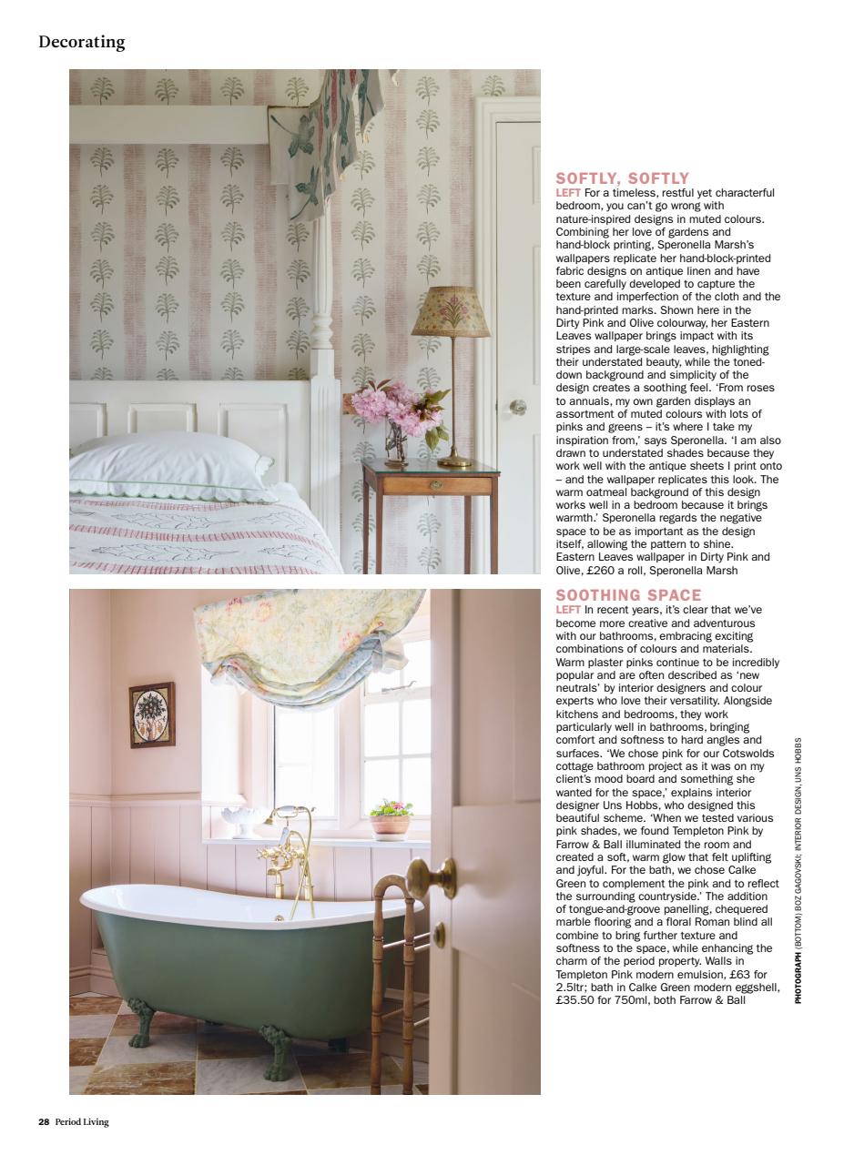 Period Living Magazine Preview Pages
